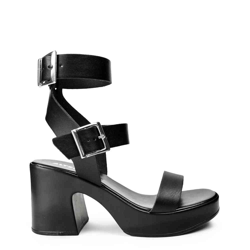 Altercore - Nang Sandales à plateforme - Noir